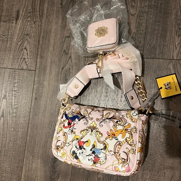 NEW Disney x ALDO Pink Crossbody Bag - Picture 7 of 8
